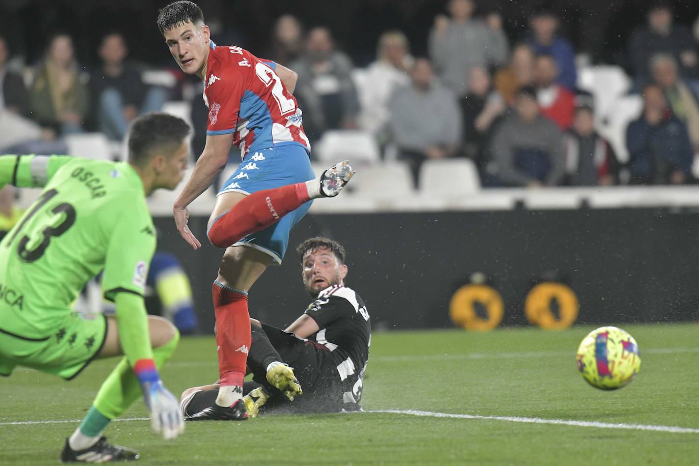 La victoria del Cartagena frente al CD Lugo, en imágenes