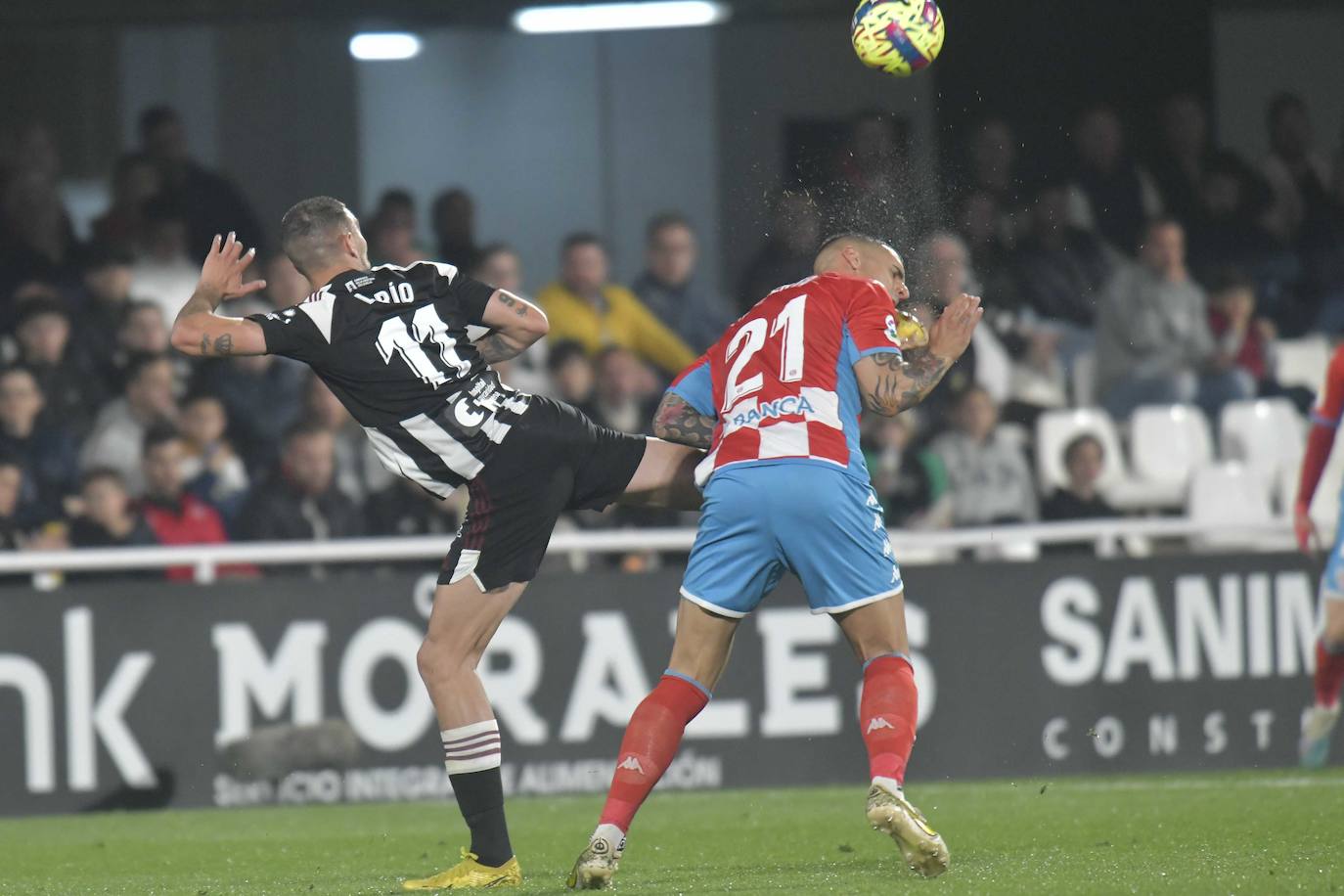 La victoria del Cartagena frente al CD Lugo, en imágenes