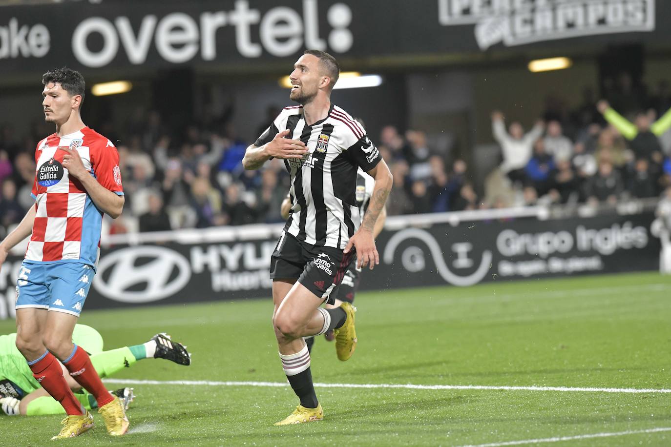 La victoria del Cartagena frente al CD Lugo, en imágenes