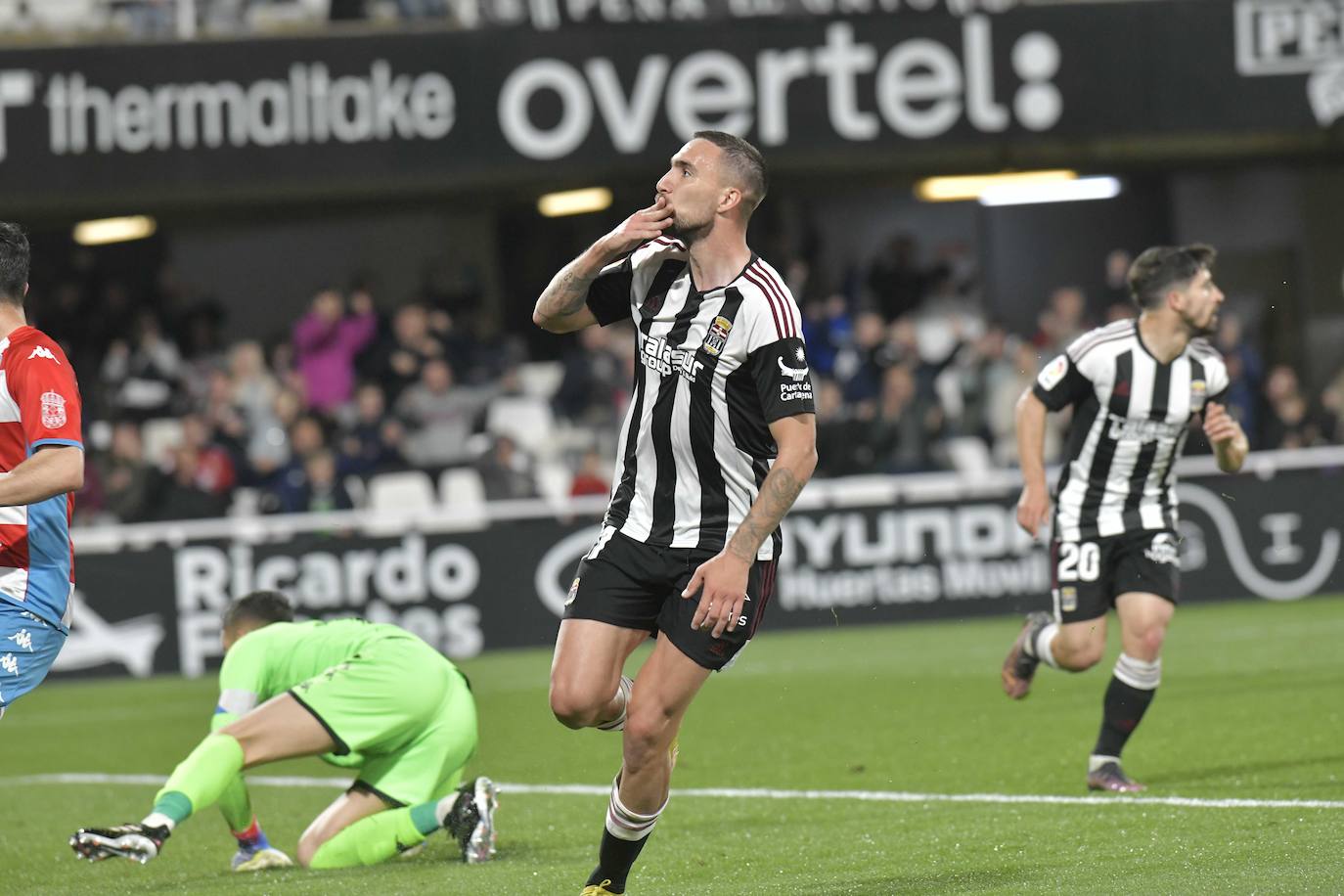 La victoria del Cartagena frente al CD Lugo, en imágenes