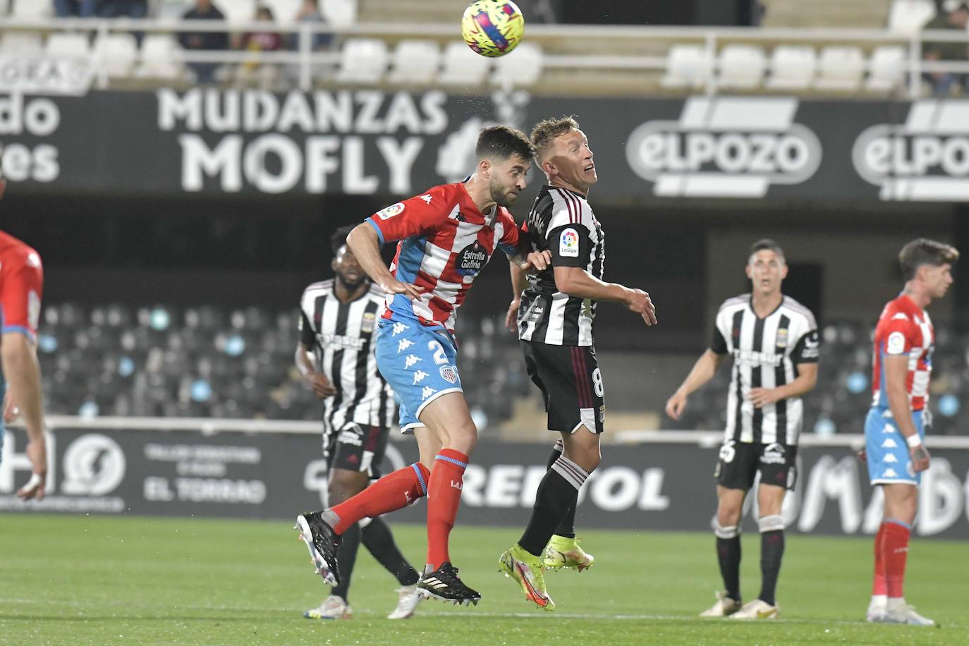 La victoria del Cartagena frente al CD Lugo, en imágenes