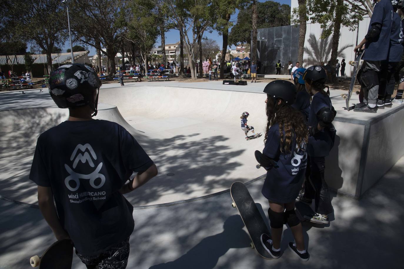 La inauguración del nuevo &#039;Parque Almansa&#039; en San Javier, en imágenes