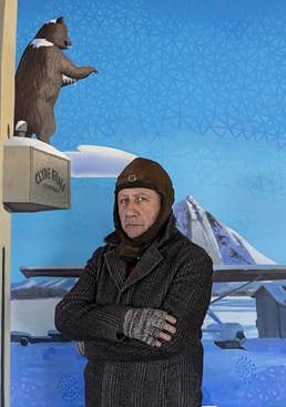 Imagen - Ángel Mateo Charris, en su estudio.