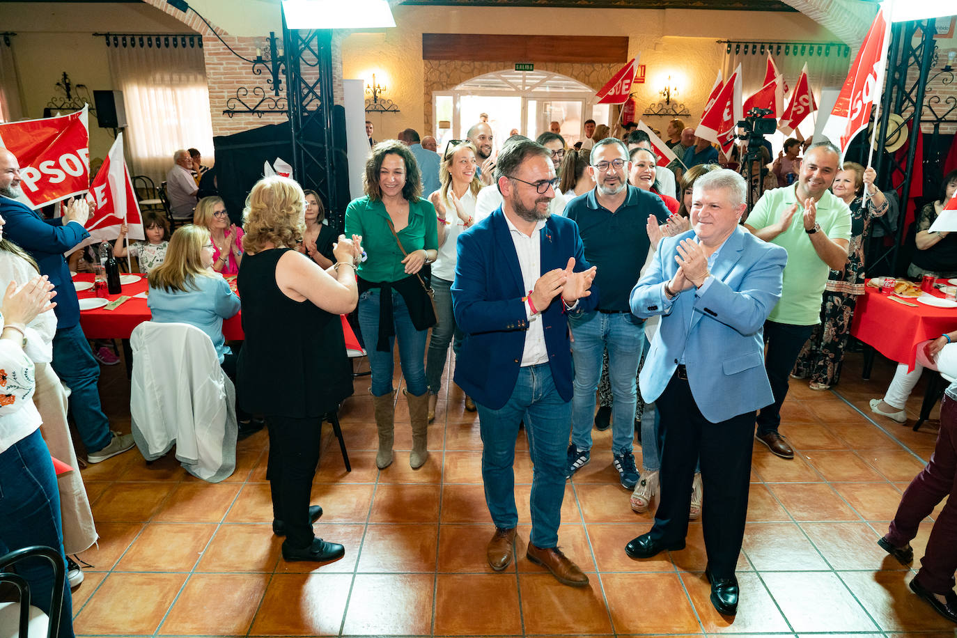 Presentación de la candidatura de Diego José Mateos a la alcaldía de Lorca