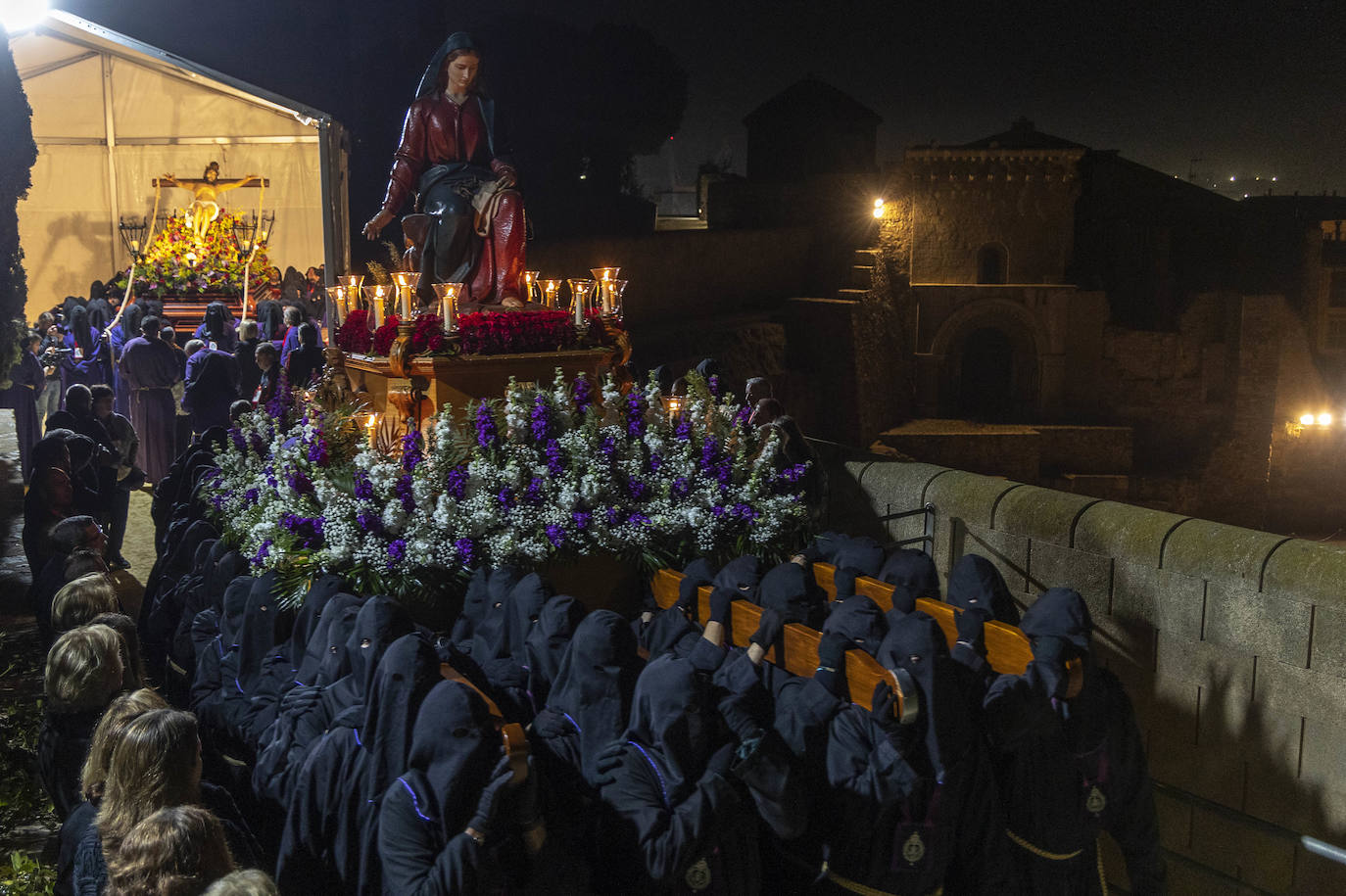 La procesión del Socorro de Cartagena, en imágenes