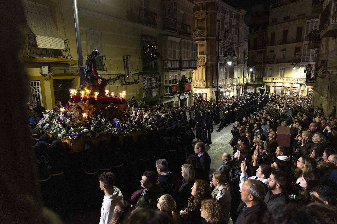 La procesión del Socorro de Cartagena, en imágenes