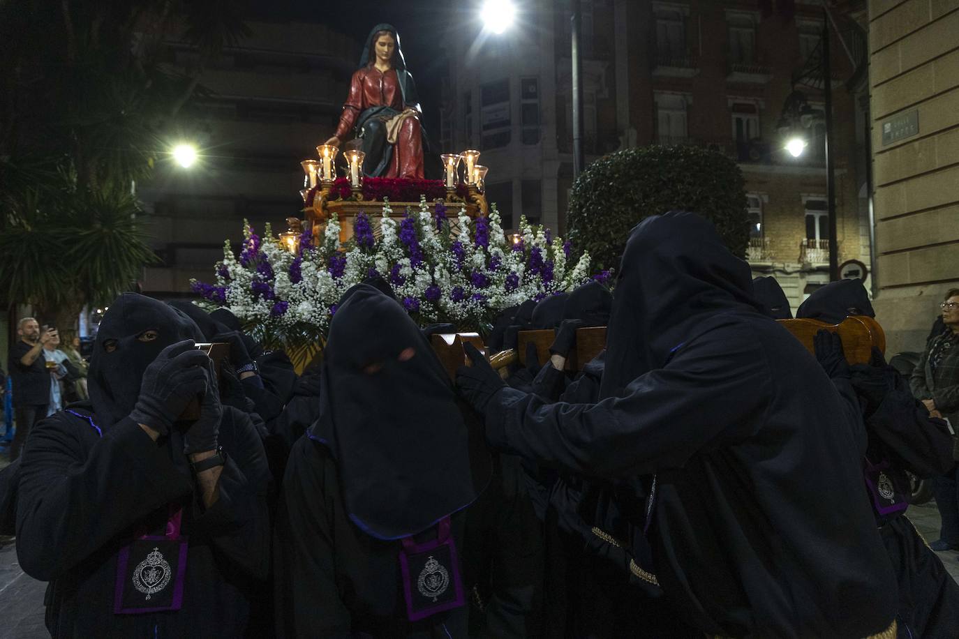 La procesión del Socorro de Cartagena, en imágenes