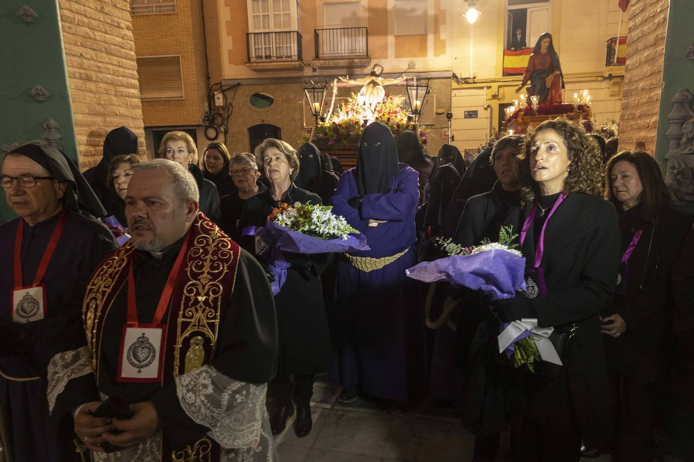 La procesión del Socorro de Cartagena, en imágenes