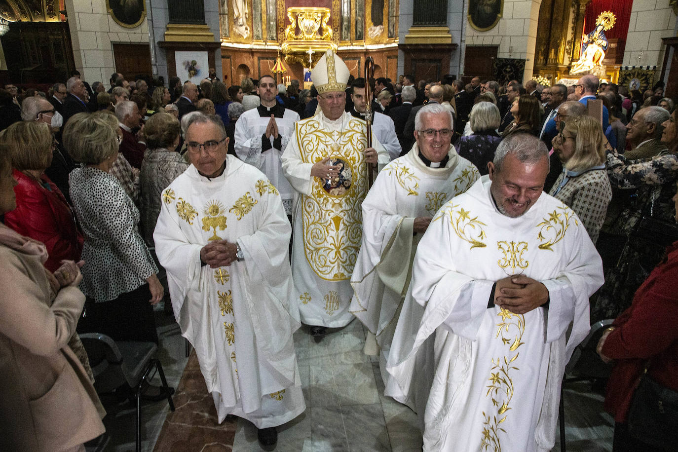 Ofrenda de la Onza de Oro en Cartagena, en imágenes