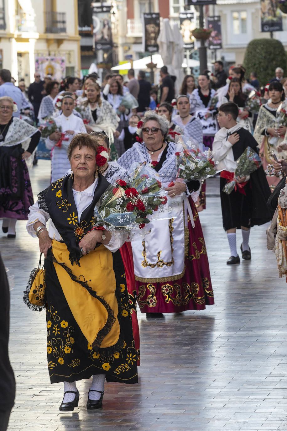 La ofrenda a la Virgen de la Caridad de Cartagena, en imágenes