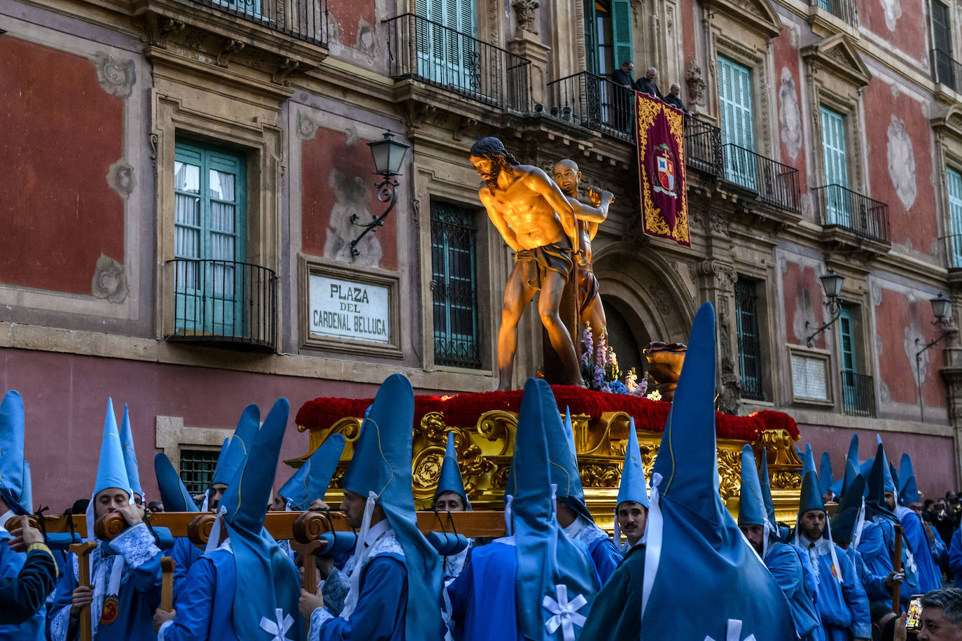 La procesión del Viernes de Dolores en Murcia, en imágenes