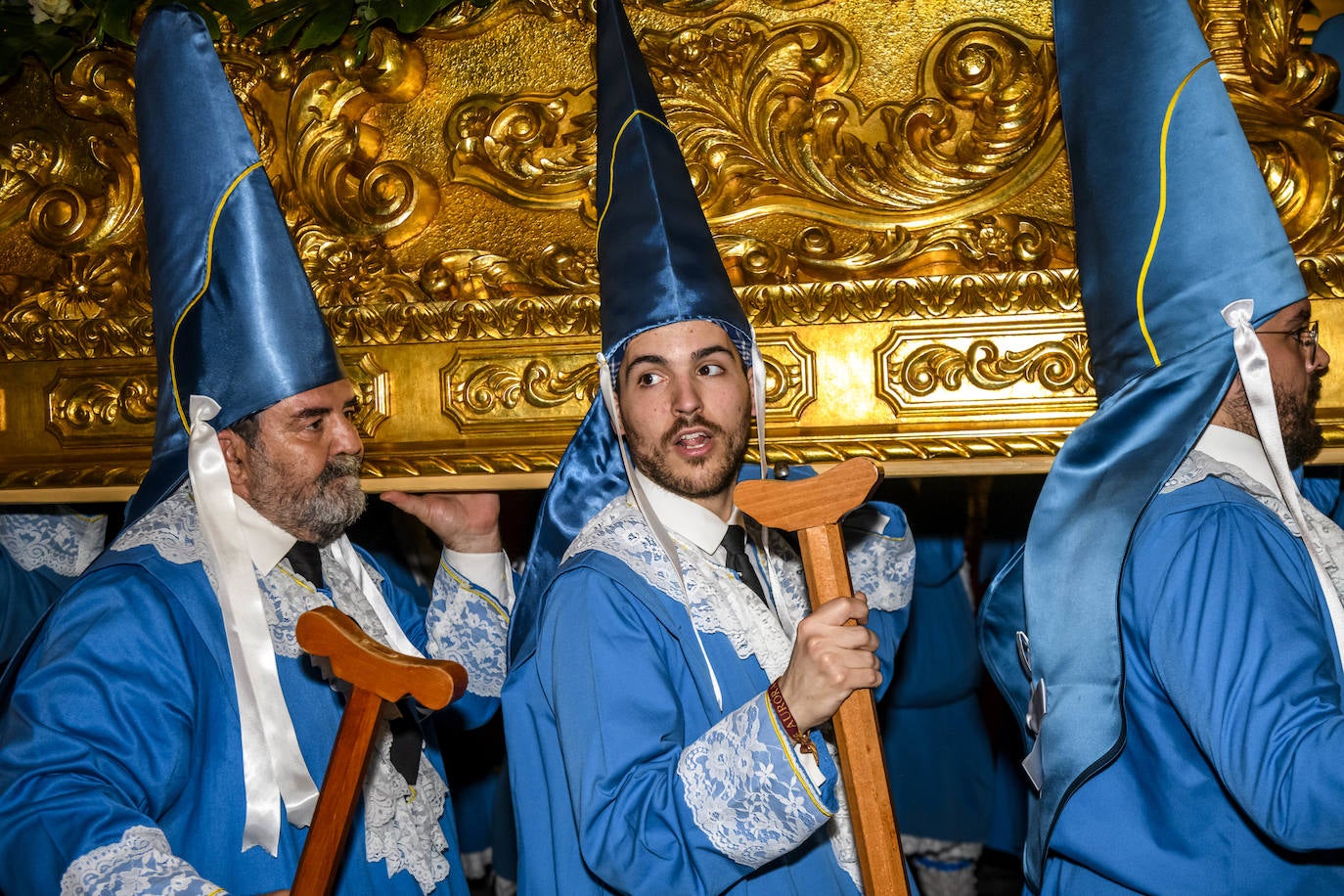 La procesión del Viernes de Dolores en Murcia, en imágenes