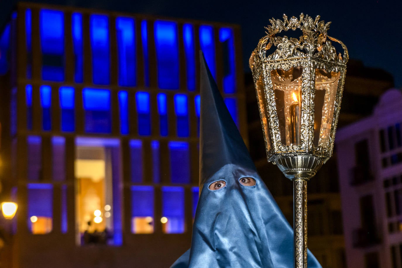 La procesión del Viernes de Dolores en Murcia, en imágenes