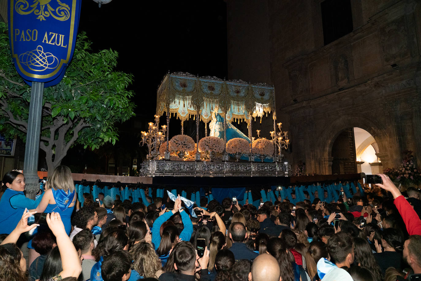 Las imágenes de la serenata a la Virgen de los Dolores en Lorca