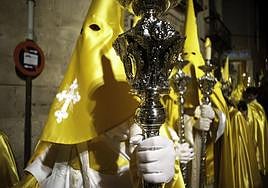 Procesión de la Cofradía de la Samaritana en Orihuela, en una imagen de archivo.