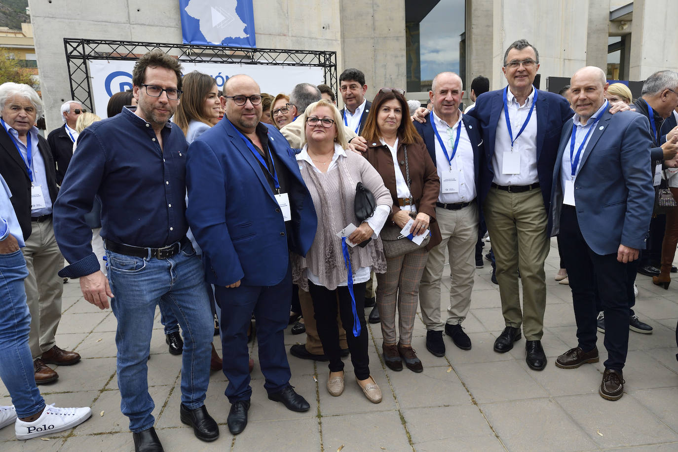 Primera convención regional de descentralización del PP en Murcia, en imágenes