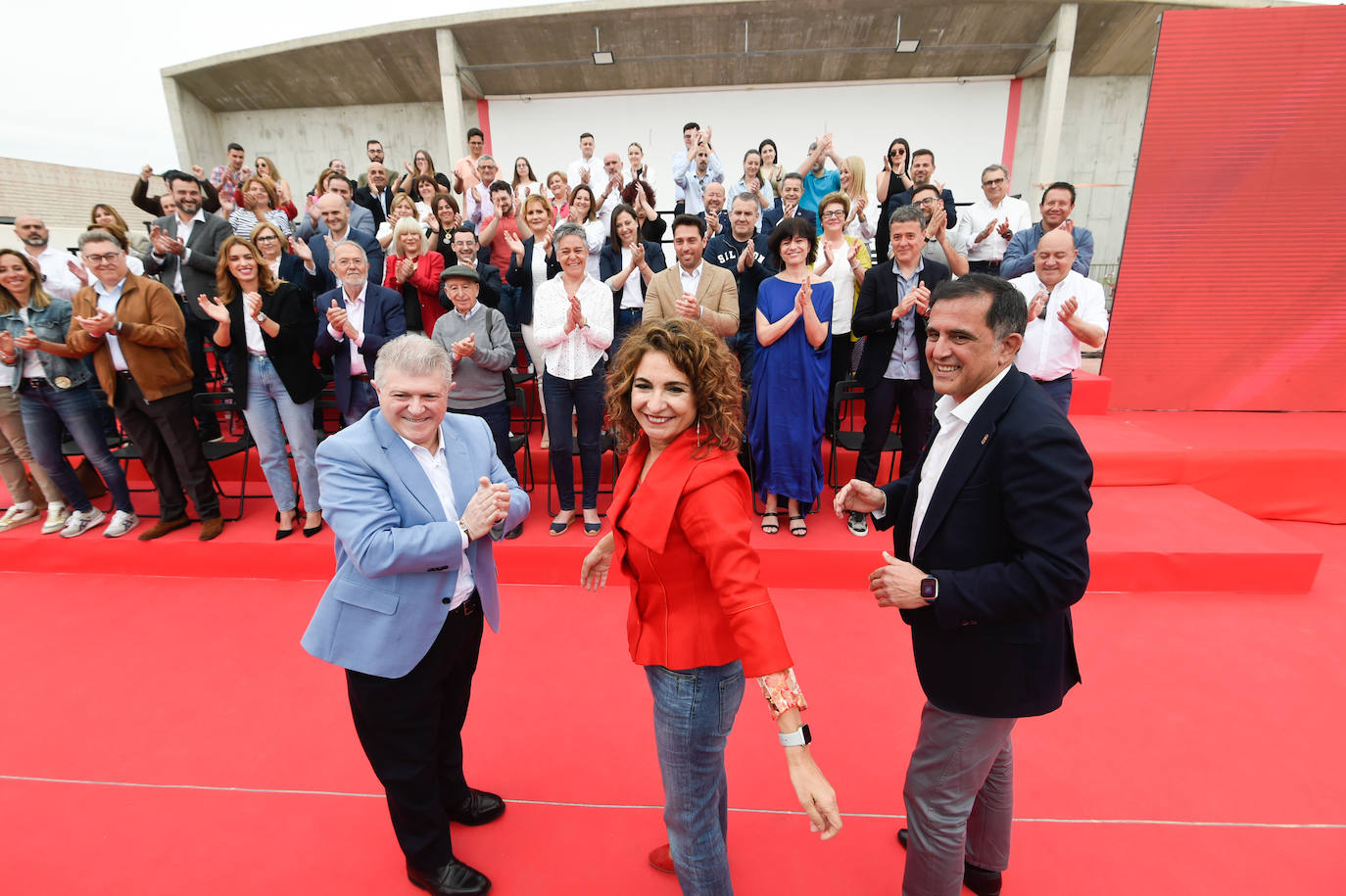 Acto de presentación de la candidatura de José Antonio Serrano a la alcaldía de Murcia, en imágenes