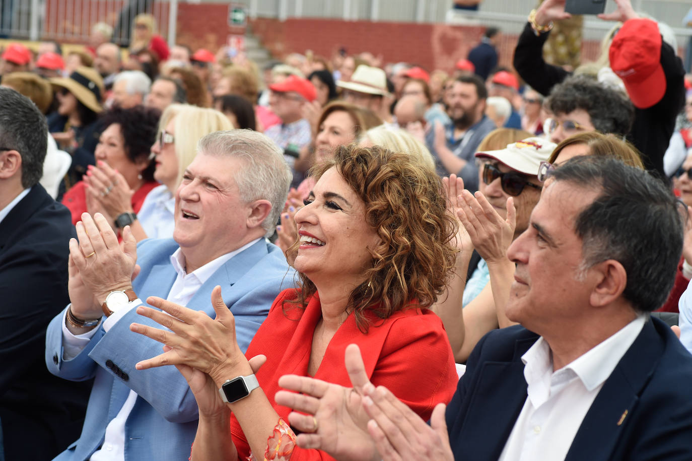 Acto de presentación de la candidatura de José Antonio Serrano a la alcaldía de Murcia, en imágenes