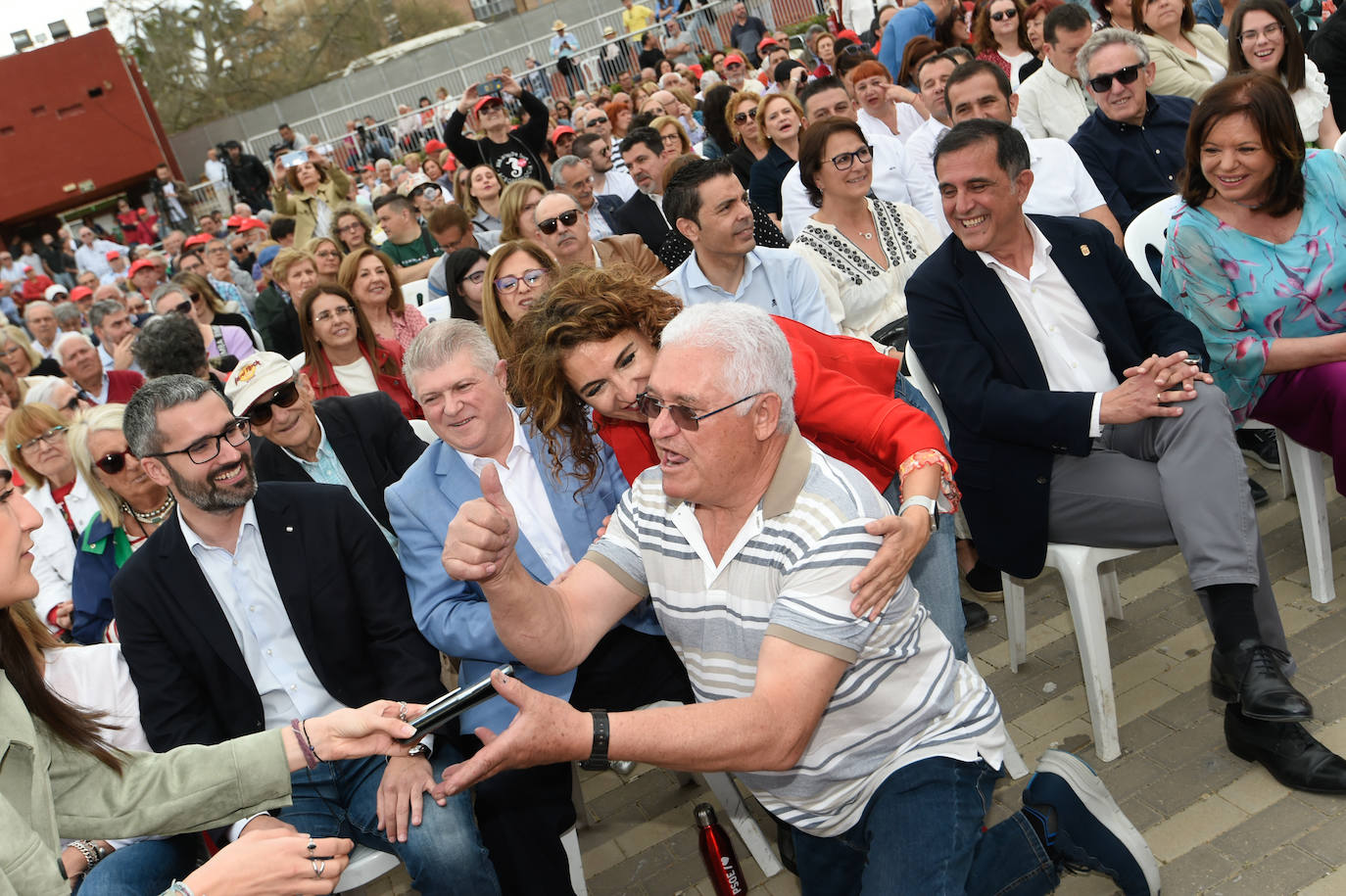 Acto de presentación de la candidatura de José Antonio Serrano a la alcaldía de Murcia, en imágenes