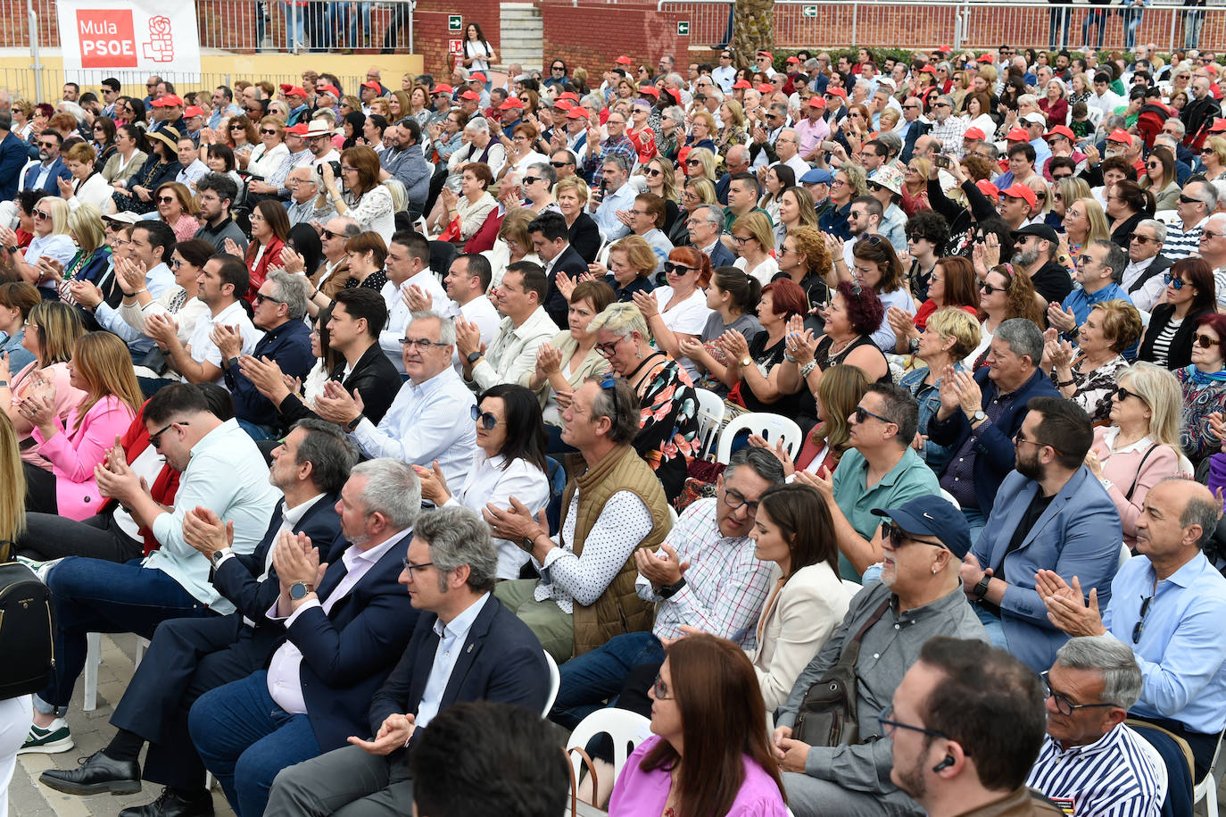 Acto de presentación de la candidatura de José Antonio Serrano a la alcaldía de Murcia, en imágenes