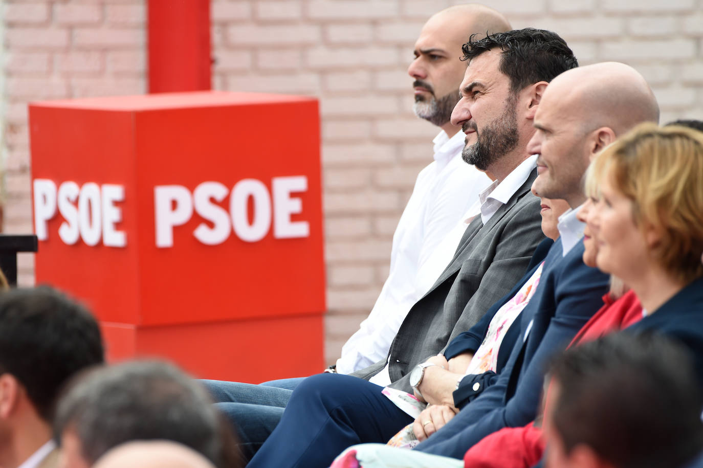 Acto de presentación de la candidatura de José Antonio Serrano a la alcaldía de Murcia, en imágenes