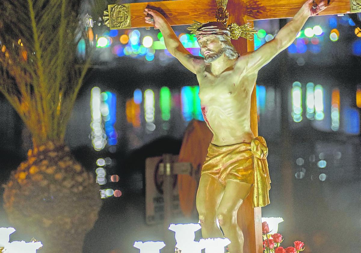 El Cristo del Mar Menor.