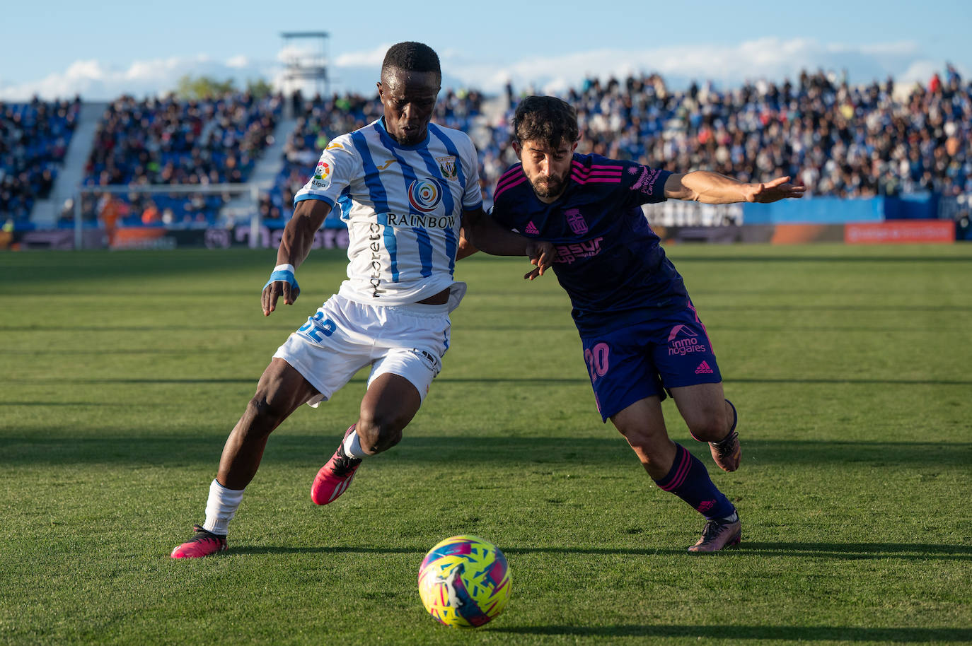 La victoria del Cartagena frente al Leganés, en imágenes