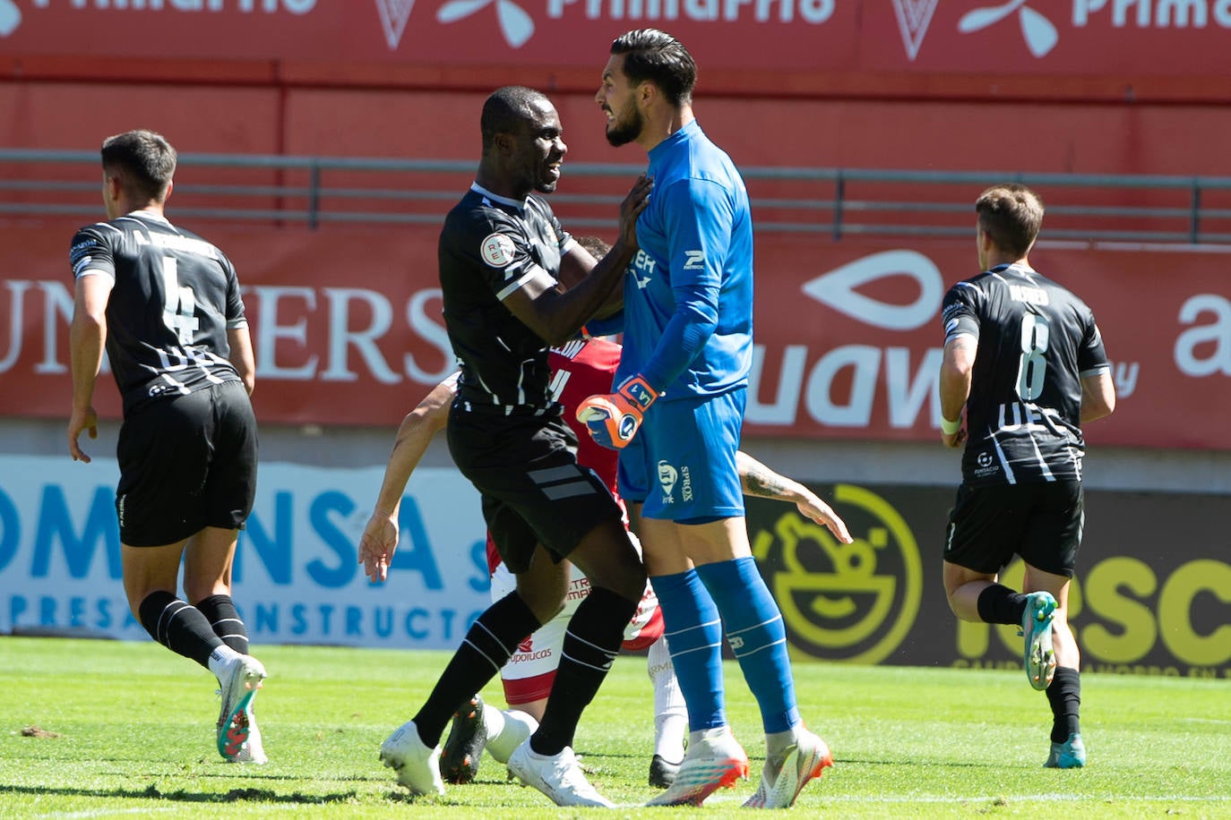 La victoria del Real Murcia frente al Cornellà, en imágenes