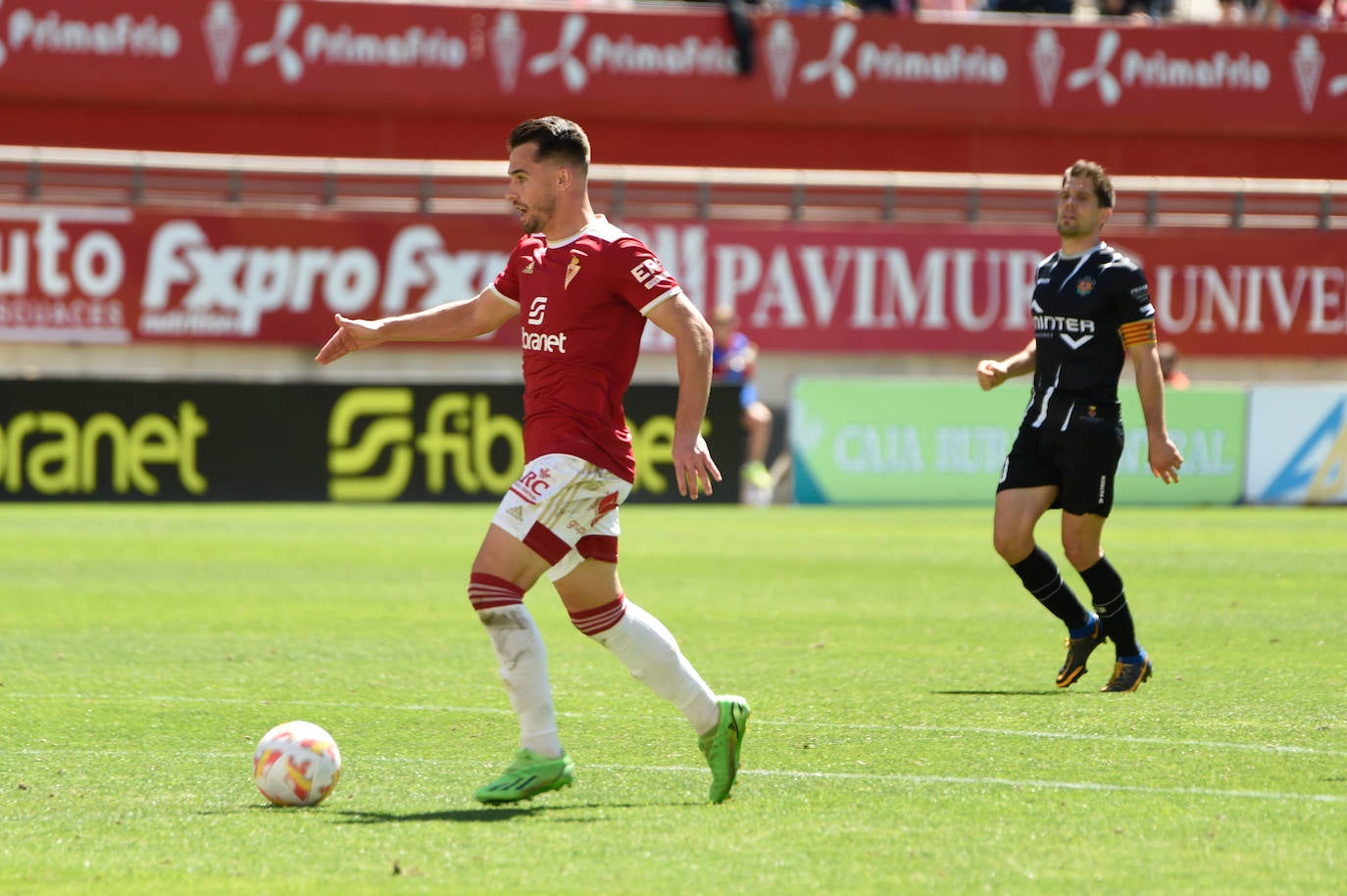 La victoria del Real Murcia frente al Cornellà, en imágenes