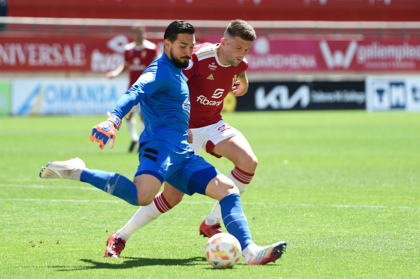 La victoria del Real Murcia frente al Cornellà, en imágenes