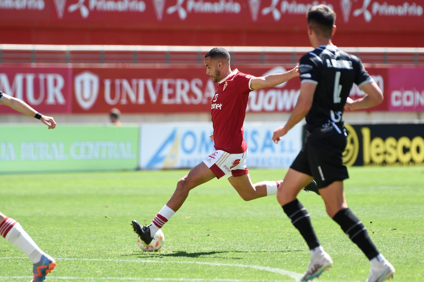 La victoria del Real Murcia frente al Cornellà, en imágenes