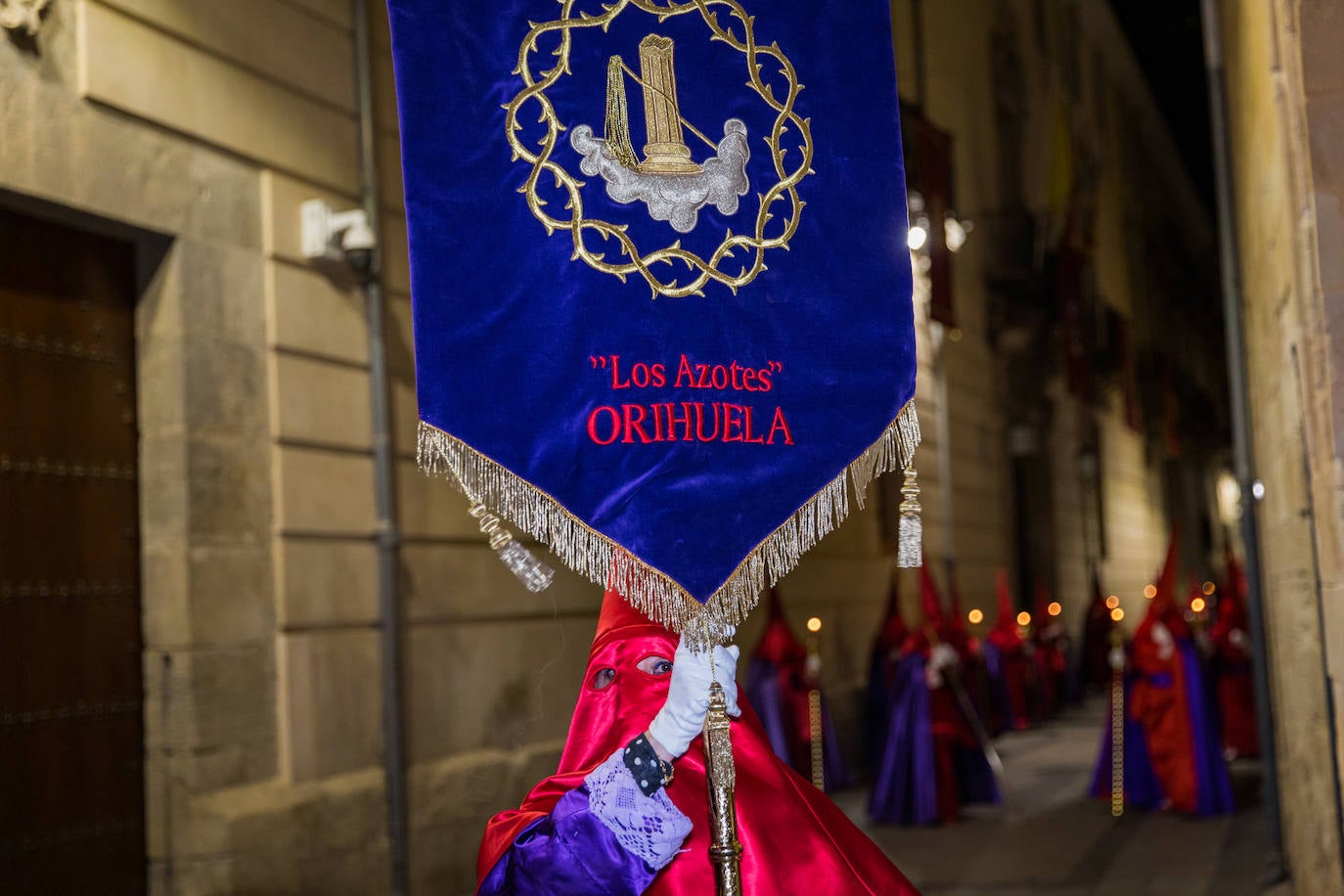 La portadora este año del estandarte de la Cofradía ha sido María Vallejo Muñoz