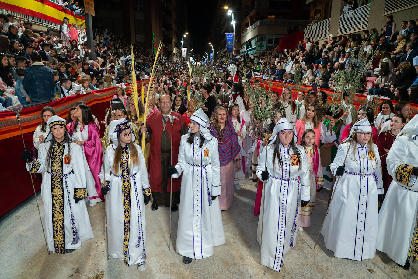 Las imágenes del desfile de Domingo de Ramos en Lorca