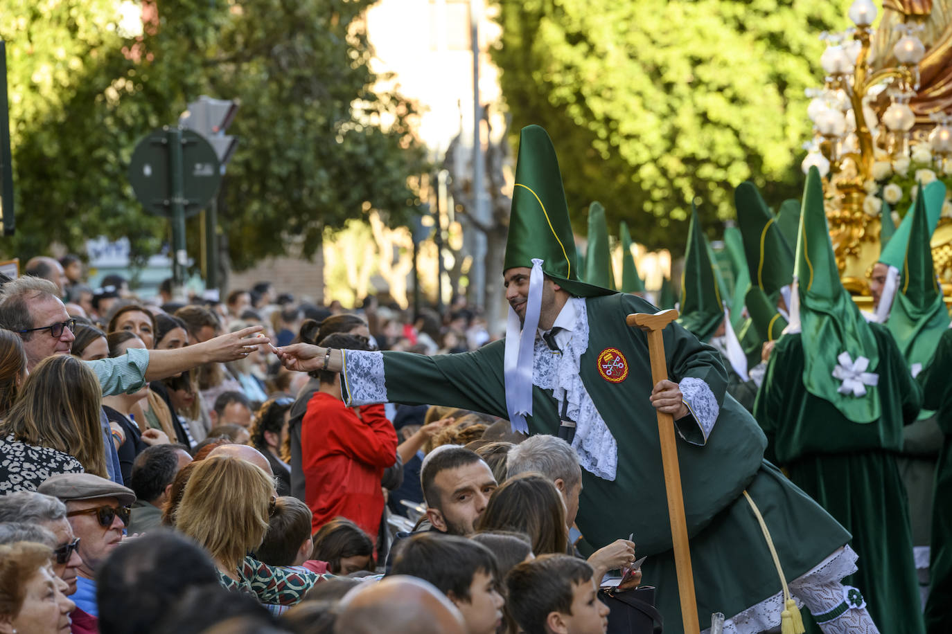 Procesión del Domingo de Ramos en Murcia