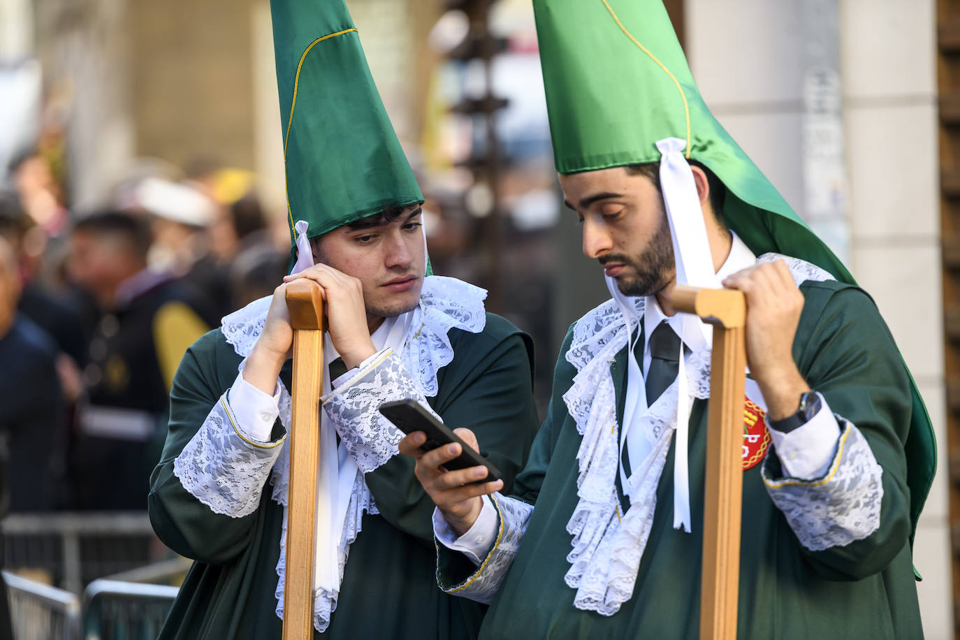 Procesión del Domingo de Ramos en Murcia