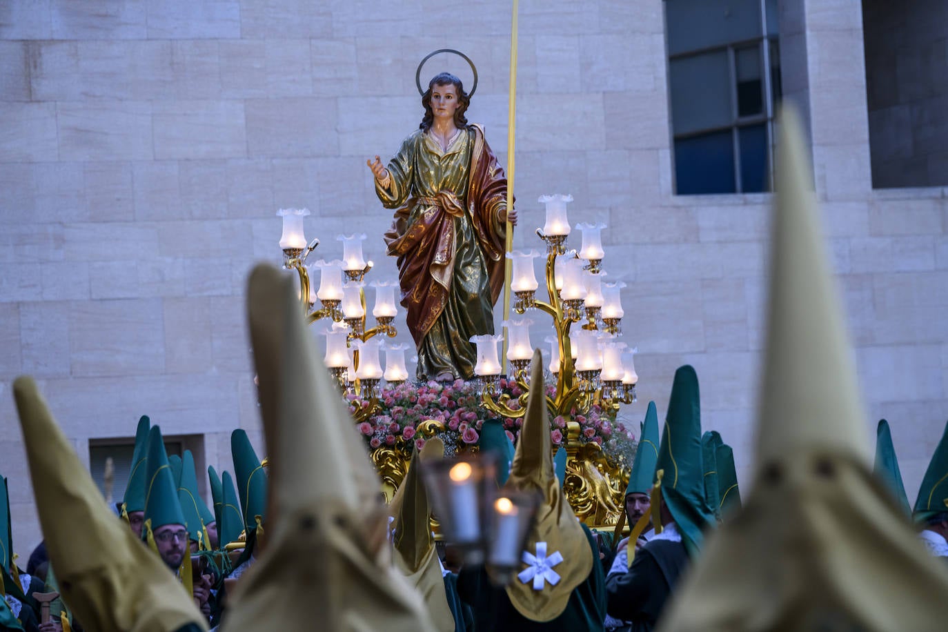 Procesión del Domingo de Ramos en Murcia