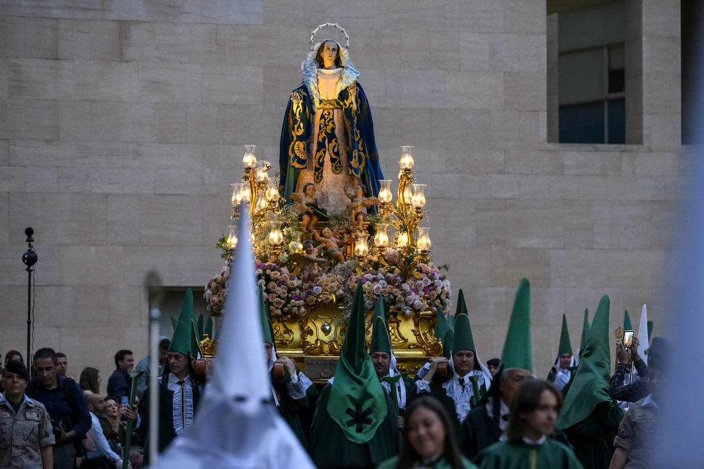 Procesión del Domingo de Ramos en Murcia