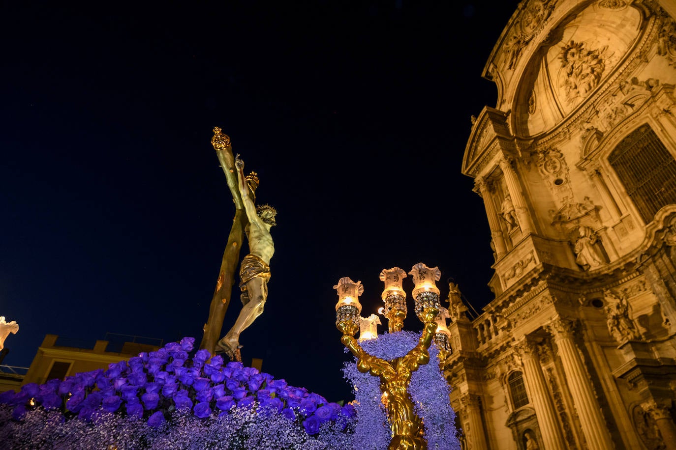 Procesión del Domingo de Ramos en Murcia