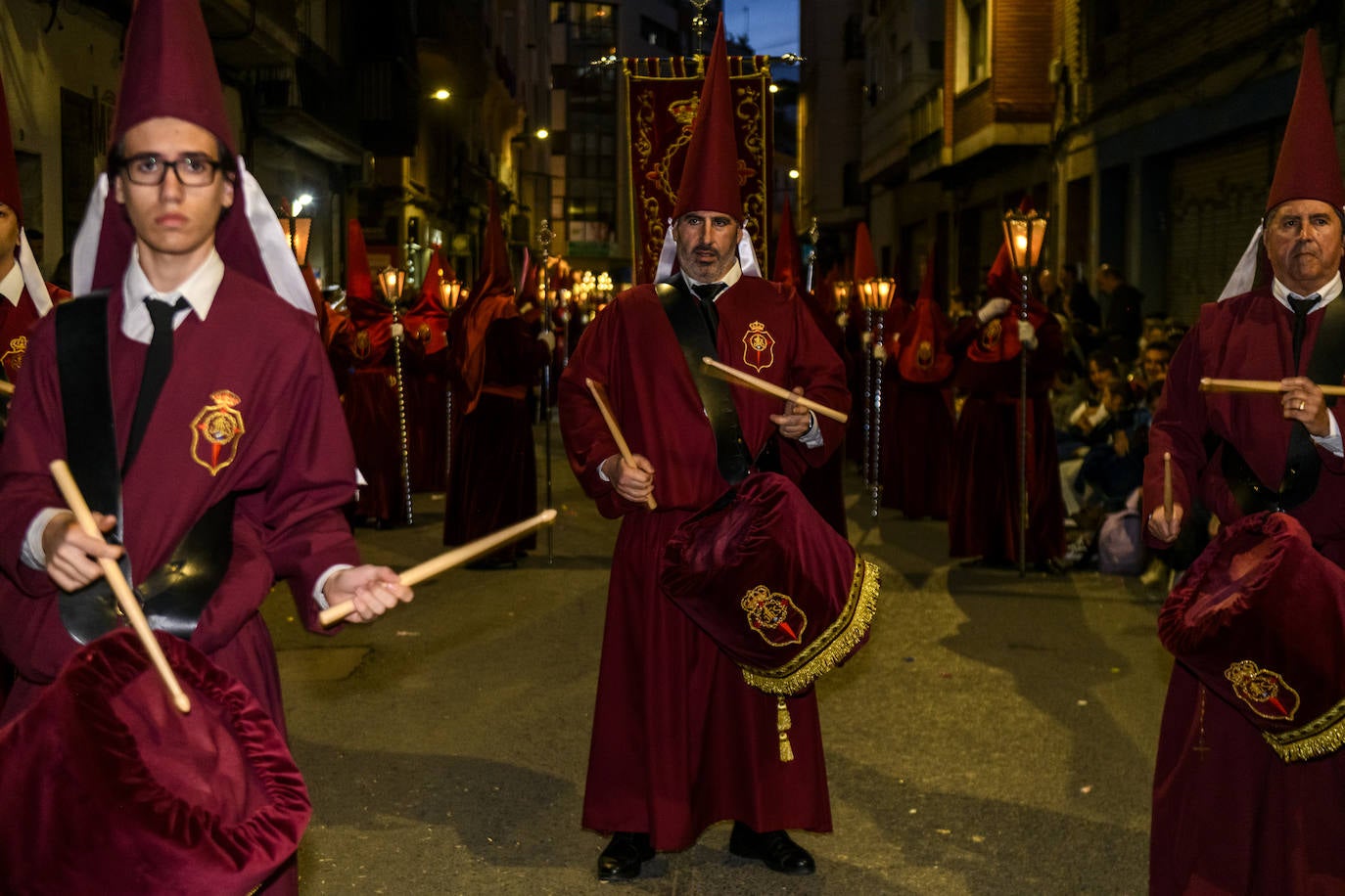 Las imágenes de la Procesión de Lunes Santo en Murcia