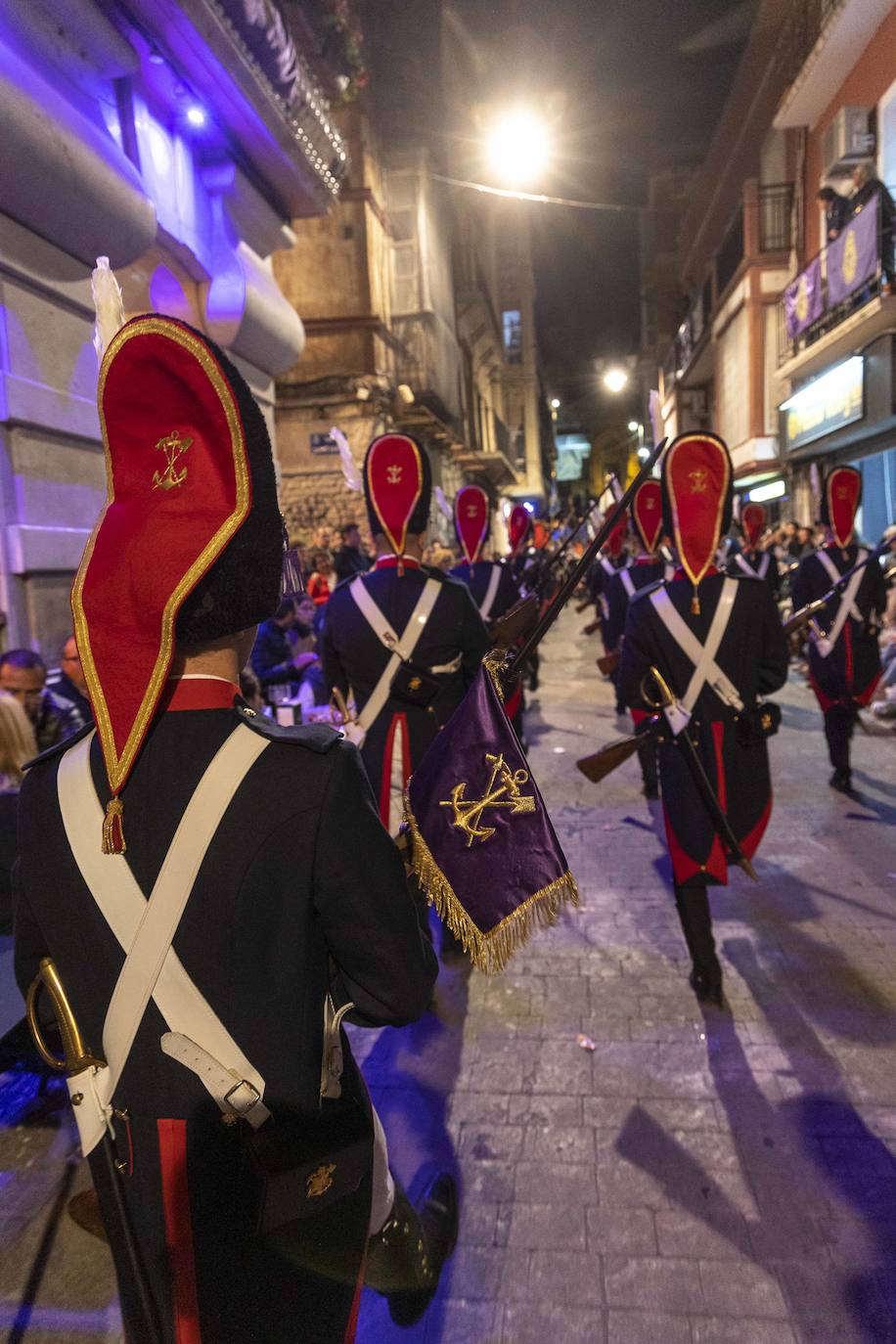 La procesión de Lunes Santo en Cartagena, en imágenes