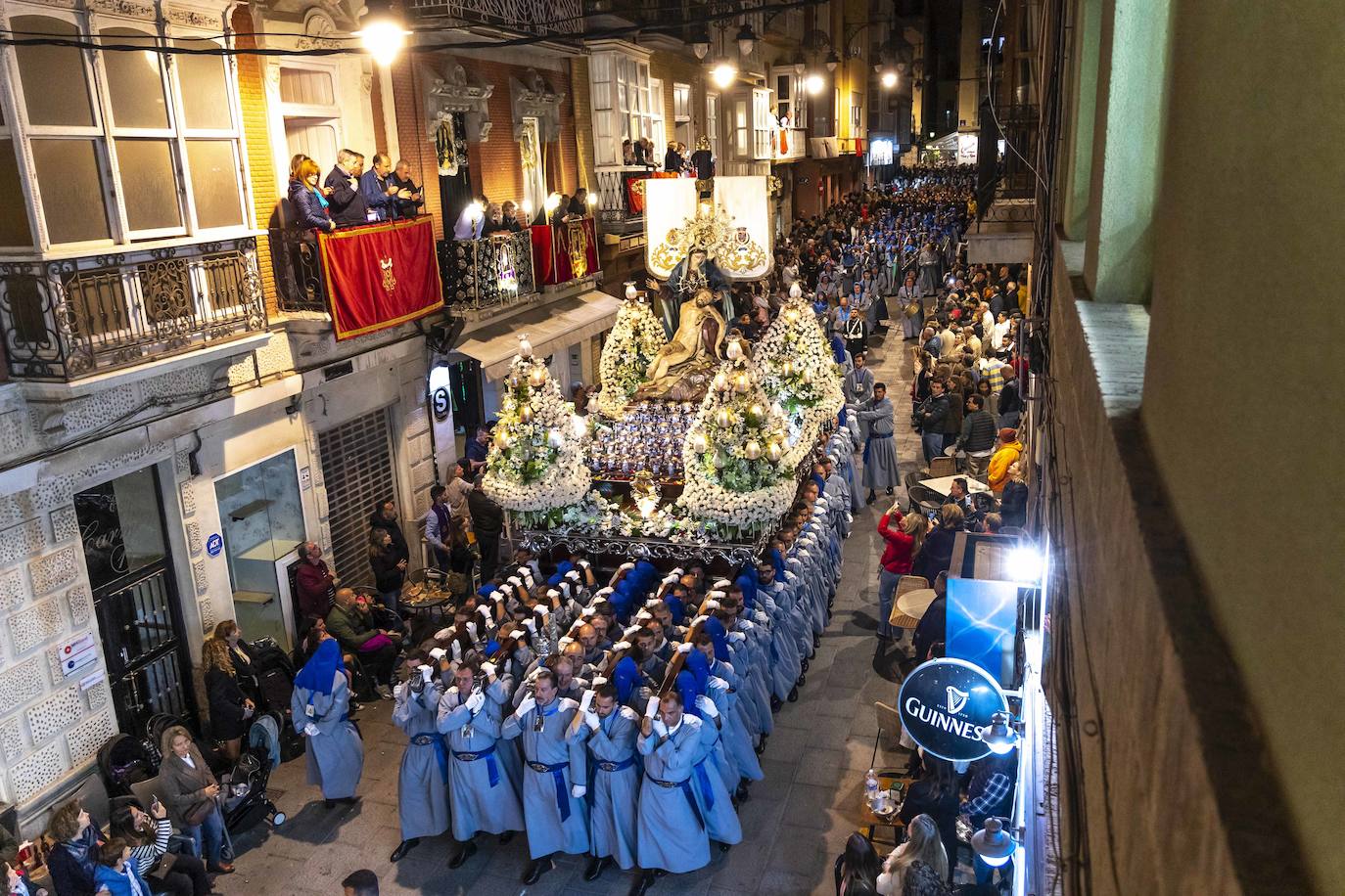 La procesión de Lunes Santo en Cartagena, en imágenes