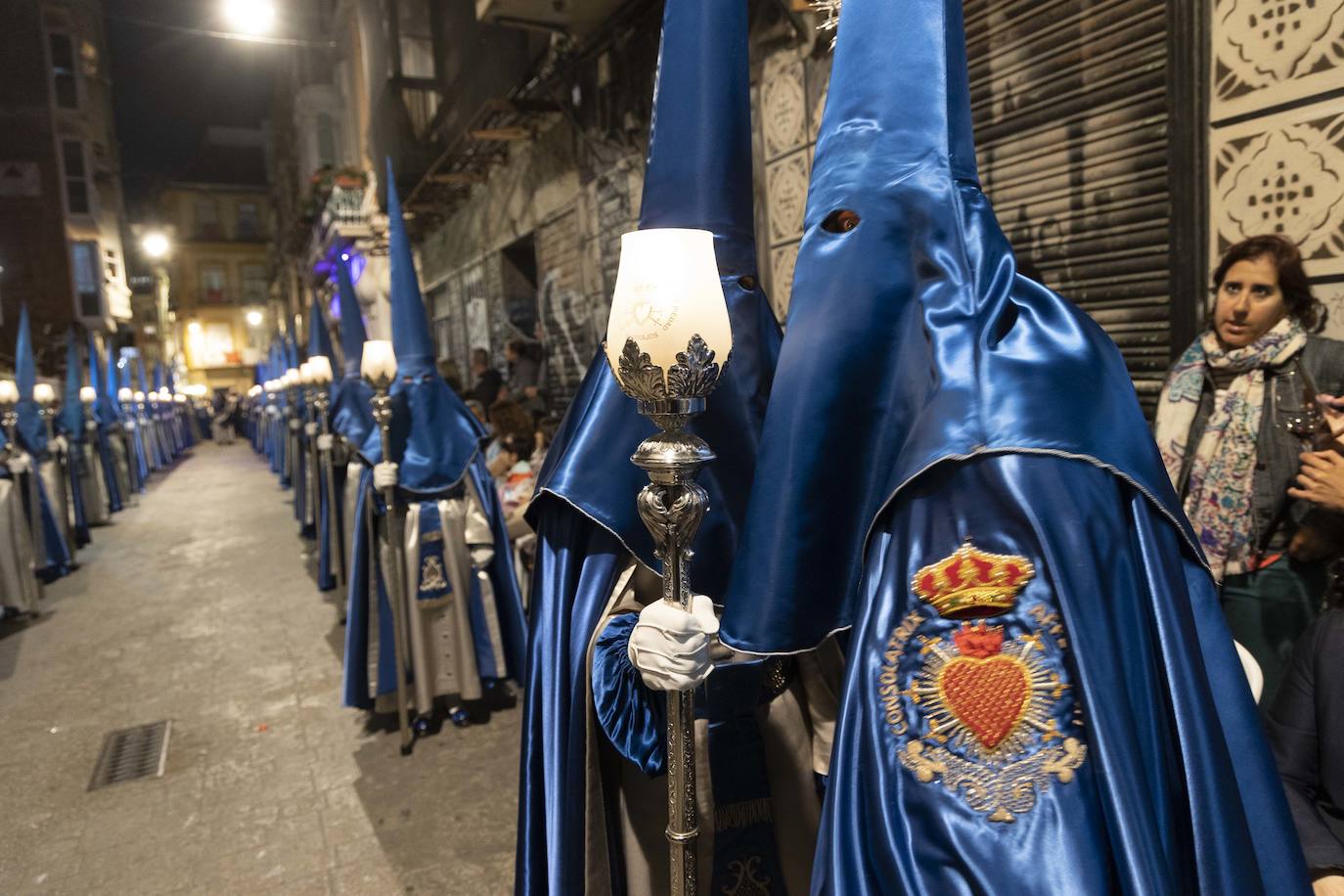 La procesión de Lunes Santo en Cartagena, en imágenes