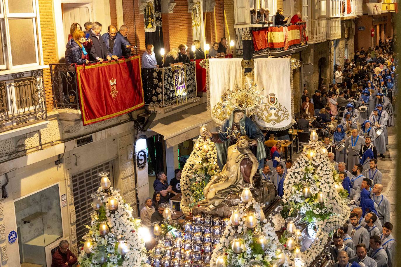La procesión de Lunes Santo en Cartagena, en imágenes