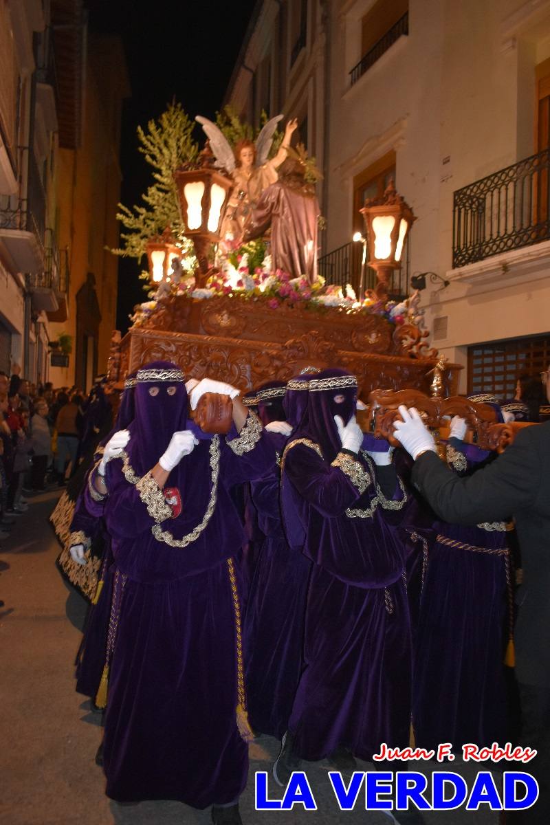 La Oración del Huerto estrenó el nuevo trono del paso morado