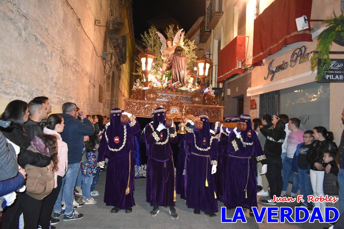 La Oración del Huerto estrenó el nuevo trono del paso morado