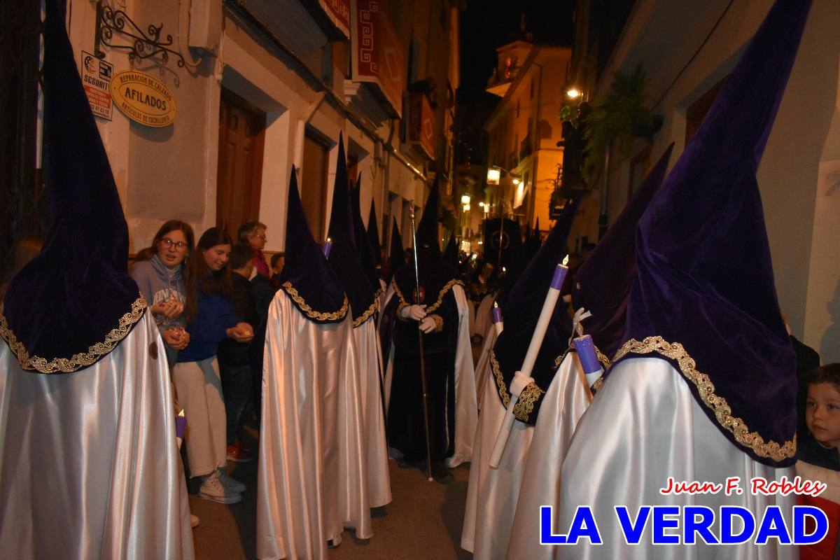 La Oración del Huerto estrenó el nuevo trono del paso morado