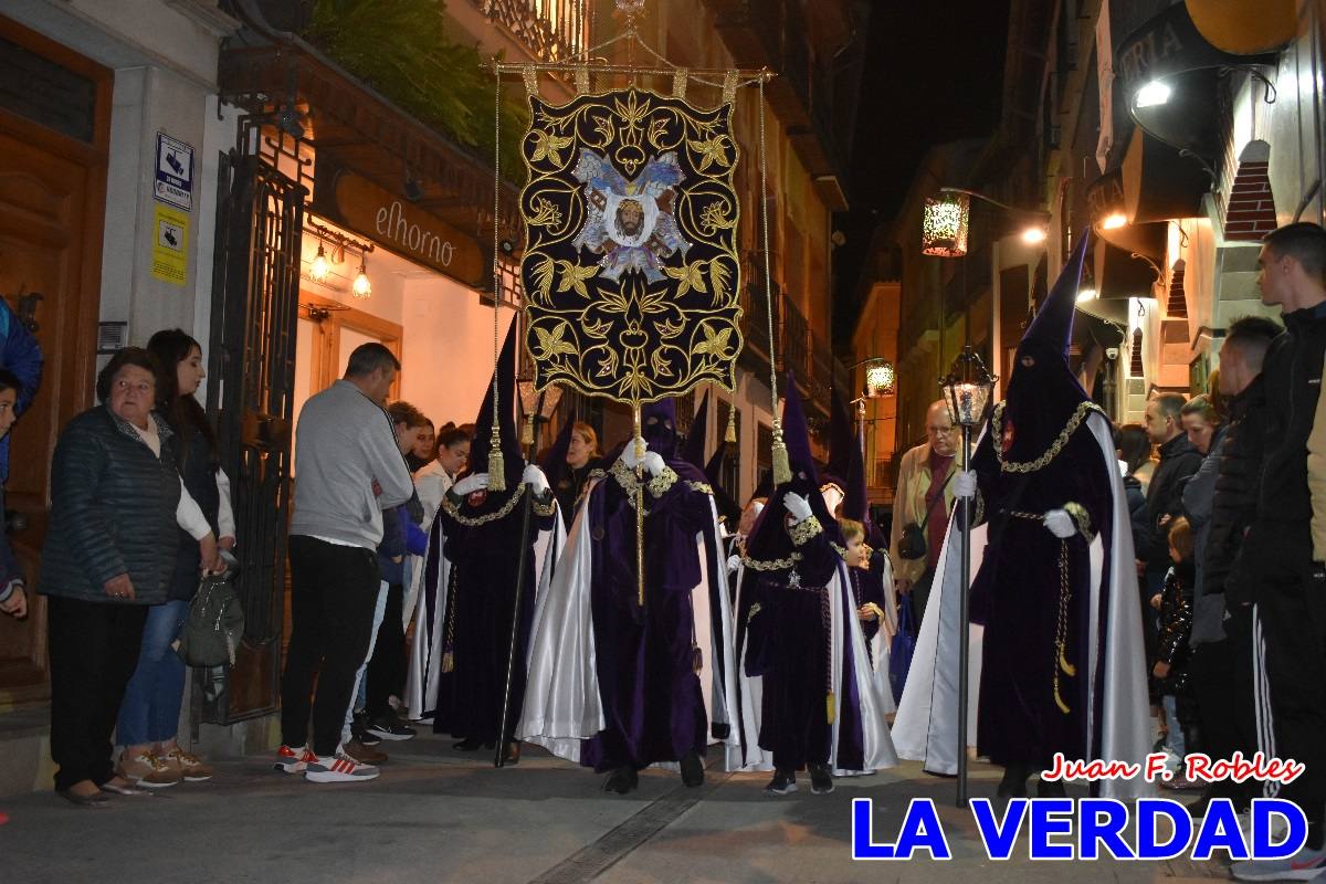 La Oración del Huerto estrenó el nuevo trono del paso morado