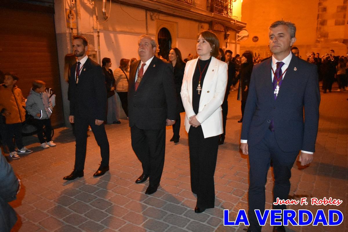 La Oración del Huerto estrenó el nuevo trono del paso morado