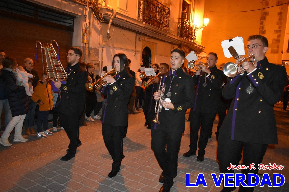 La Oración del Huerto estrenó el nuevo trono del paso morado