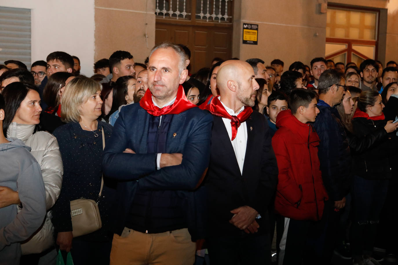 Encuentro de las imágenes del Paso Encarnado en Lorca